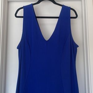 Plus Size Blue Body Con Dress